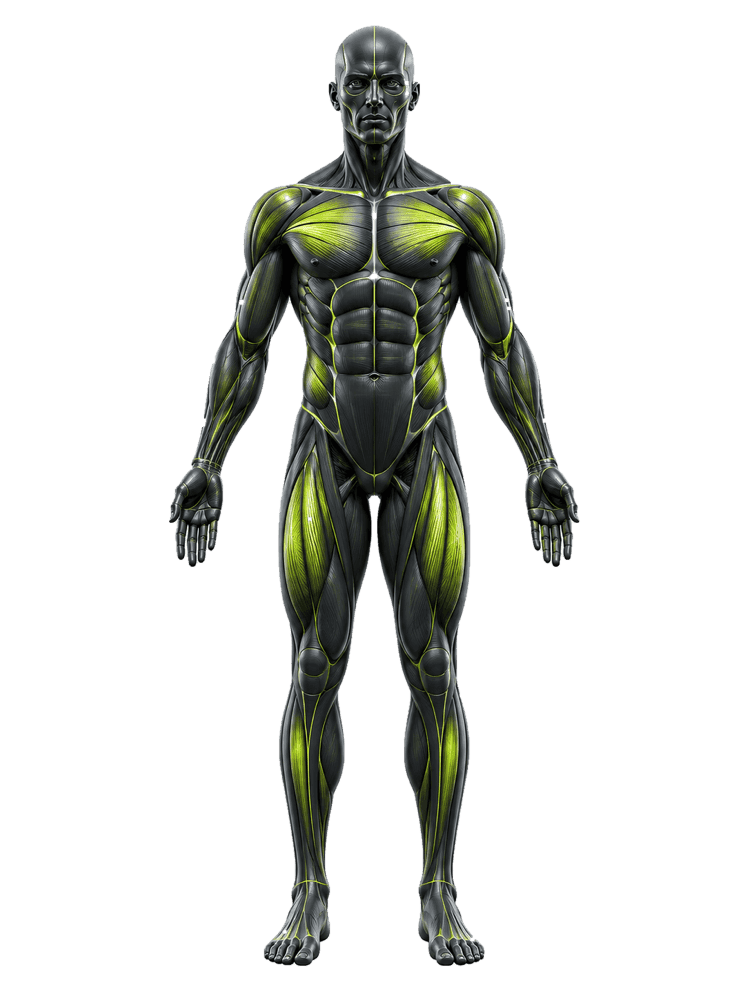 Front muscle anatomy